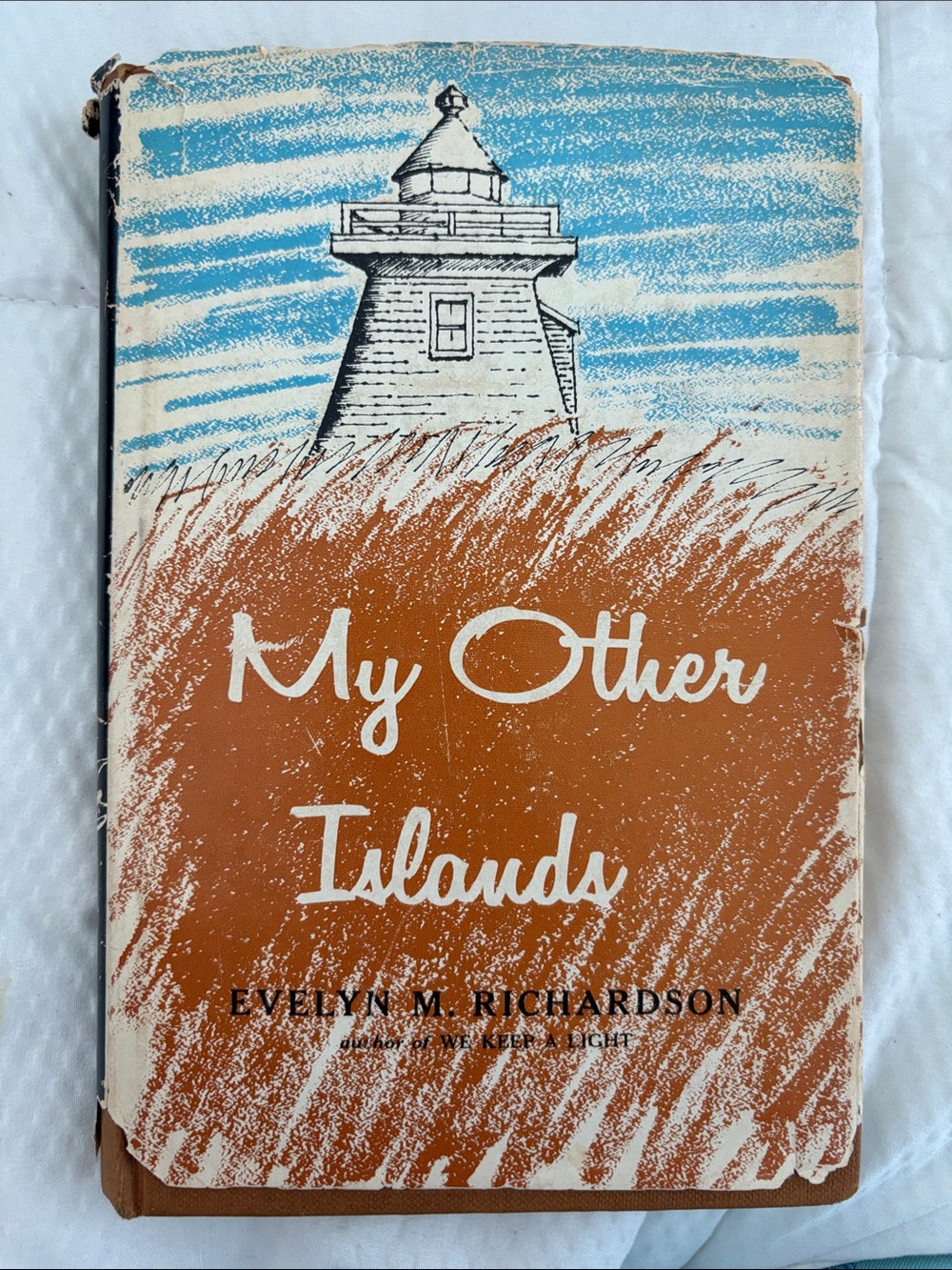 My Other Islands Decorative Book Cover - Blue & Brown